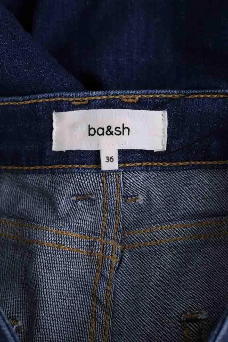 Jean large Ba&Sh Bleu en Coton