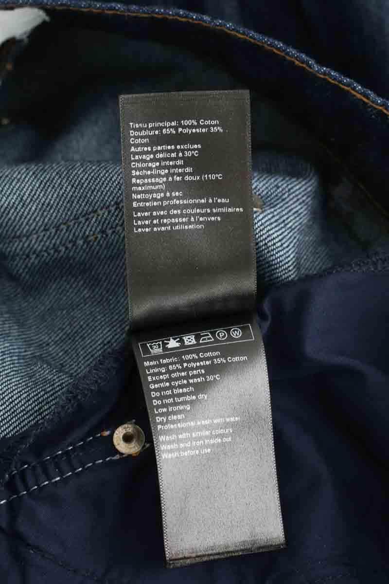Jean large Bash Bleu en Coton