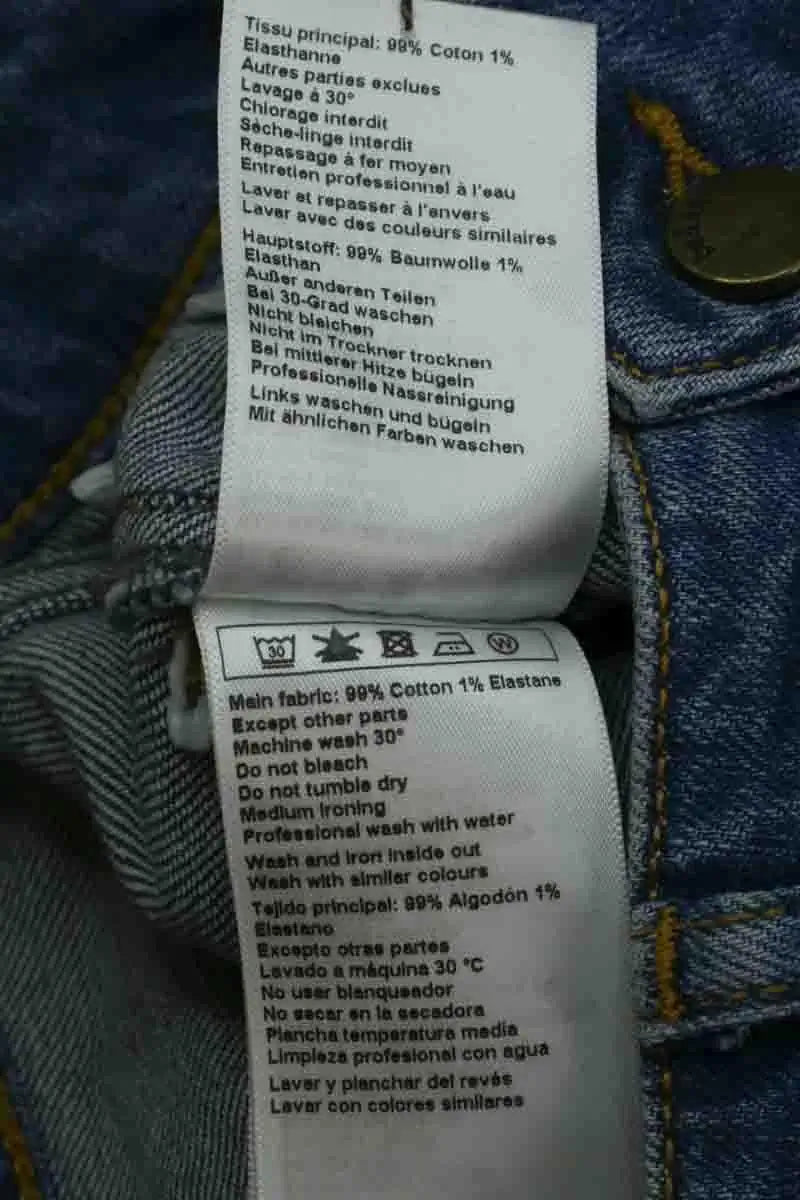Jean large Ba&Sh Bleu en Coton