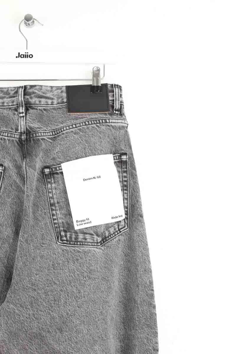 Jean large Bellerose Gris en Coton