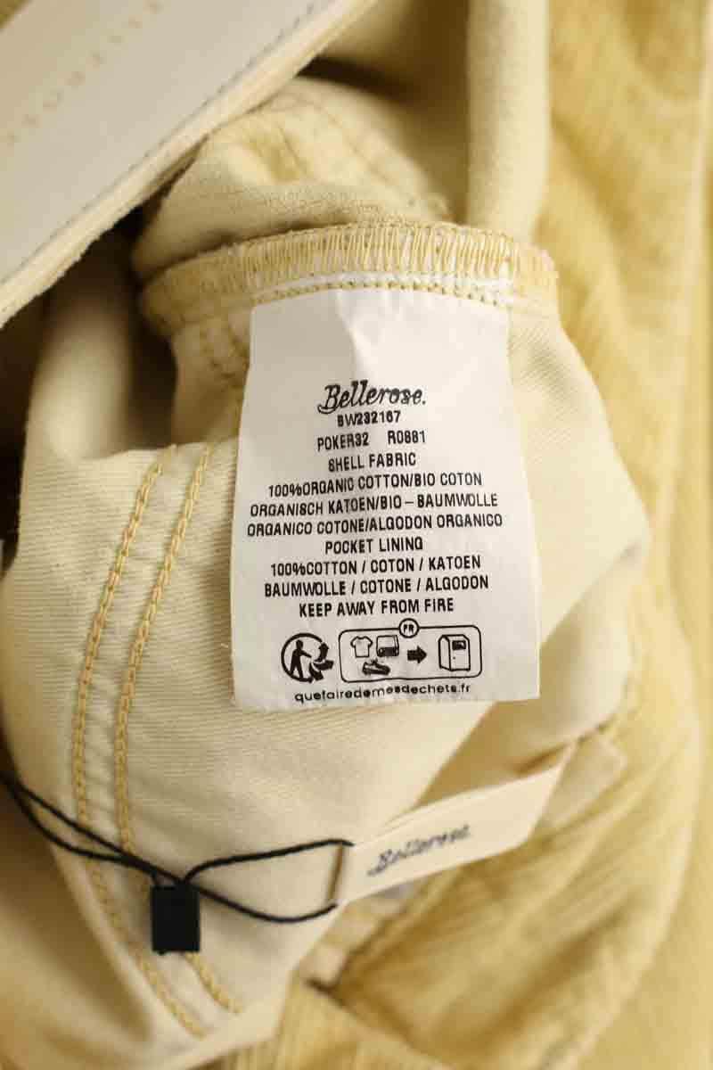 Jean large Bellerose Jaune en Coton