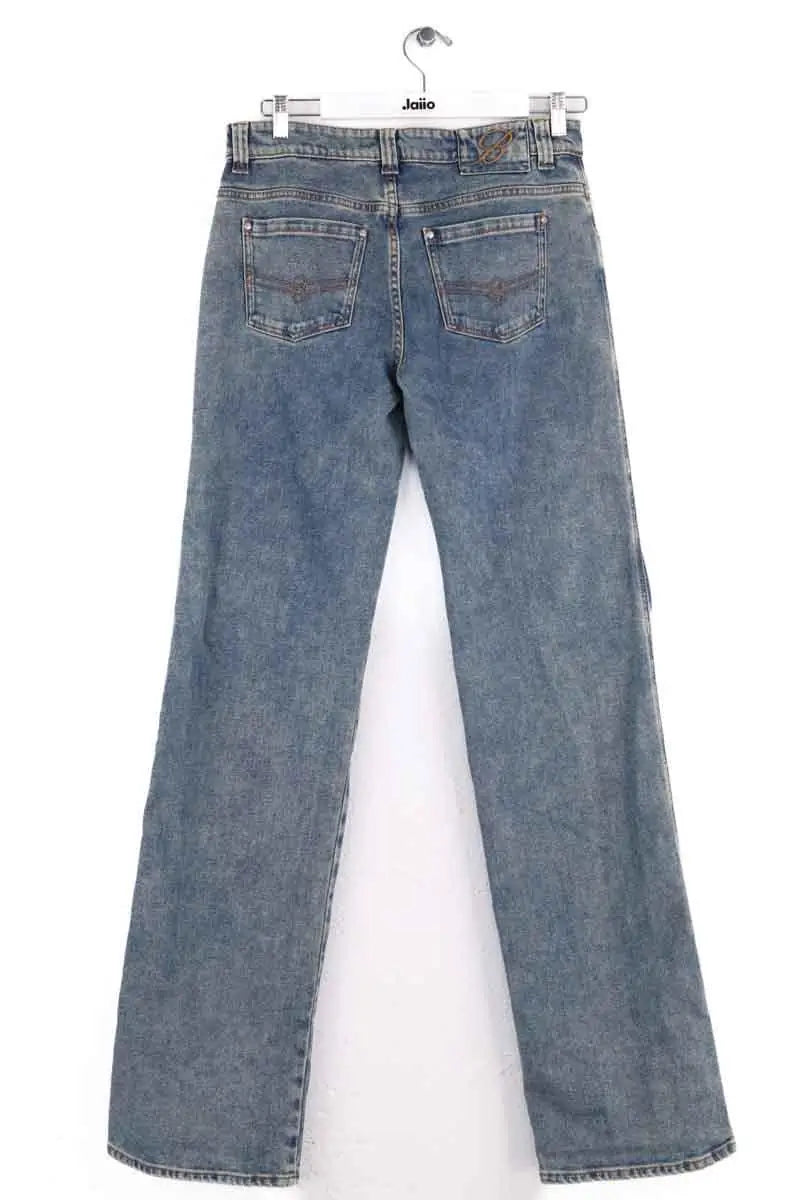 Jean large Blumarine Bleu en Coton