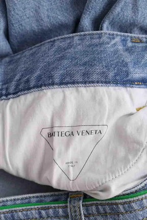 Jean large Bottega Veneta Bleu en Coton