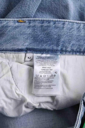 Jean large Bottega Veneta Bleu en Coton