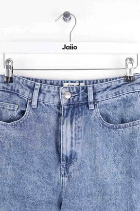 Jean large Chloé Stora Bleu en Coton