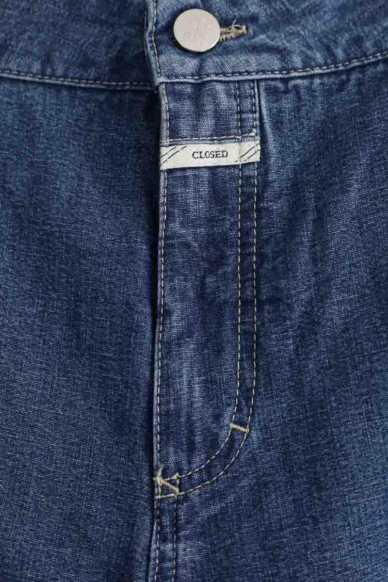 Jean large Closed Bleu en Coton