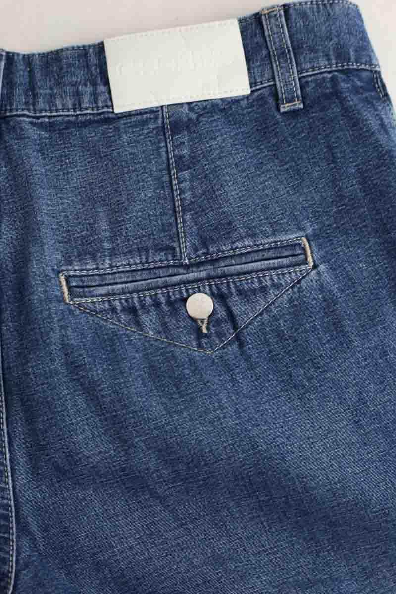 Jean large Closed Bleu en Coton