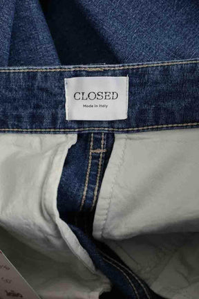 Jean large Closed Bleu en Coton