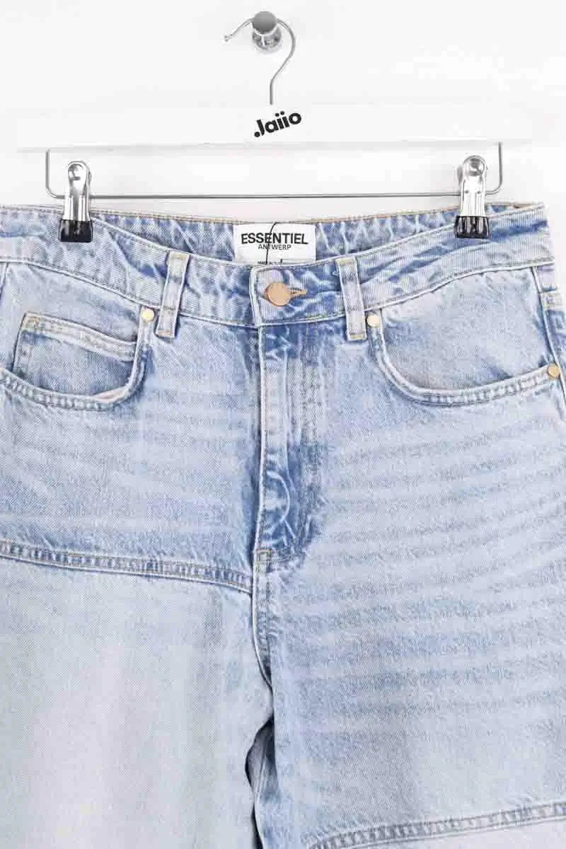 Jean large Essentiel Antwerp Bleu en Coton