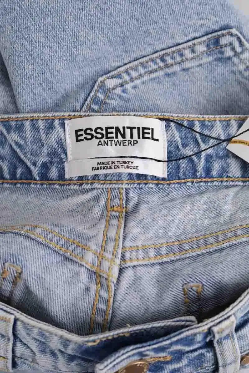 Jean large Essentiel Antwerp Bleu en Coton