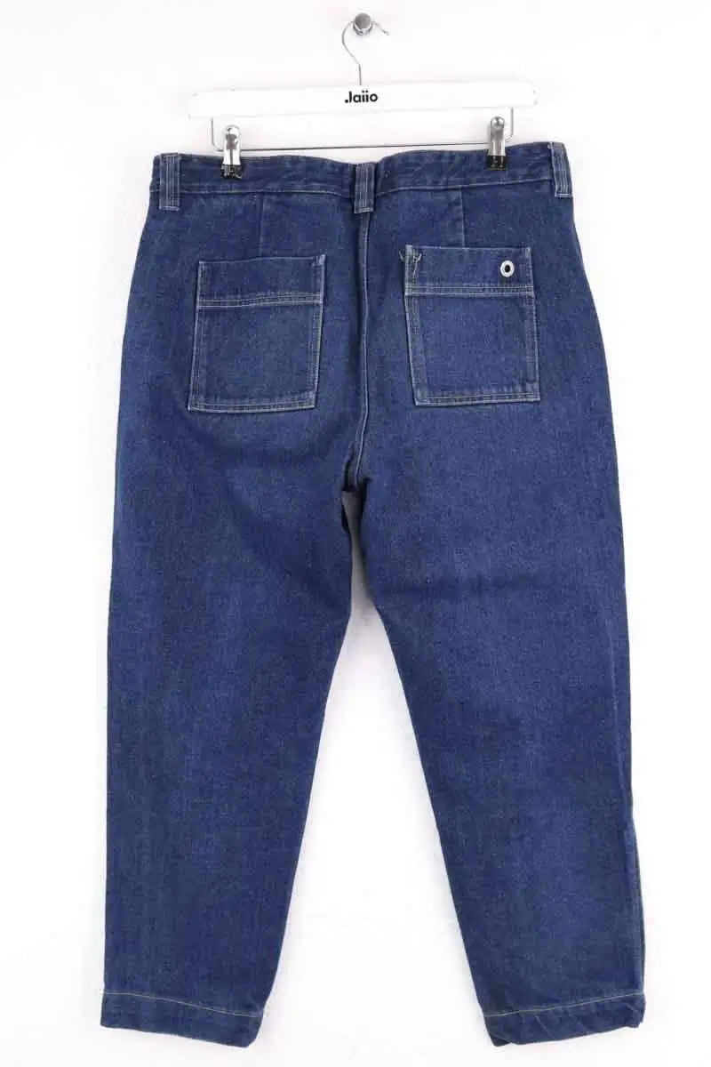 Jean large Etudes Bleu en Coton