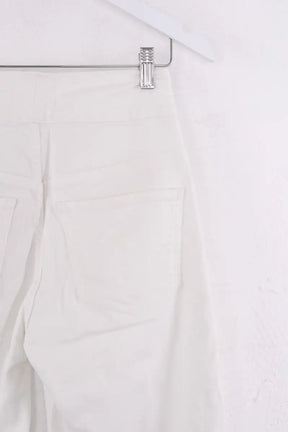 Jean large Frame Blanc en Coton