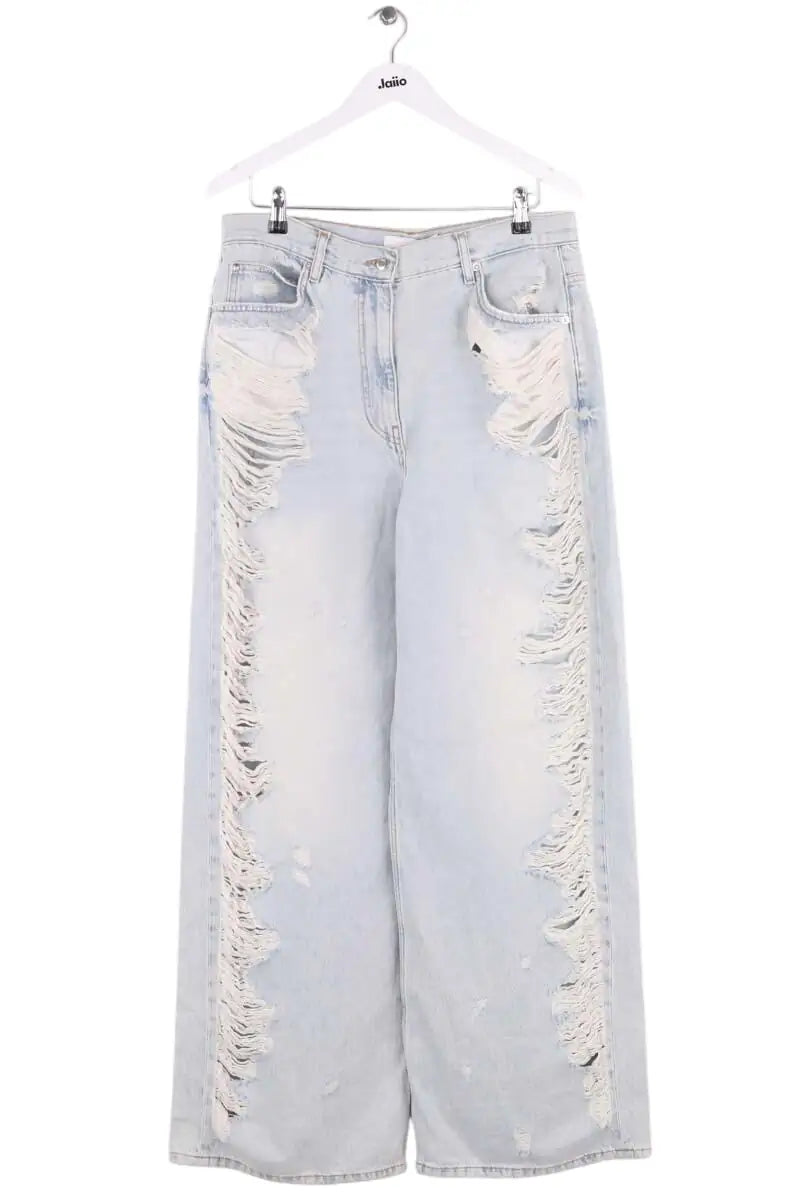 Jean large Iro Bleu en Coton, taille XL - Seconde Main