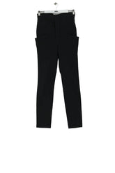Jean large Isabel Marant Noir en Coton, taille M - Seconde Main