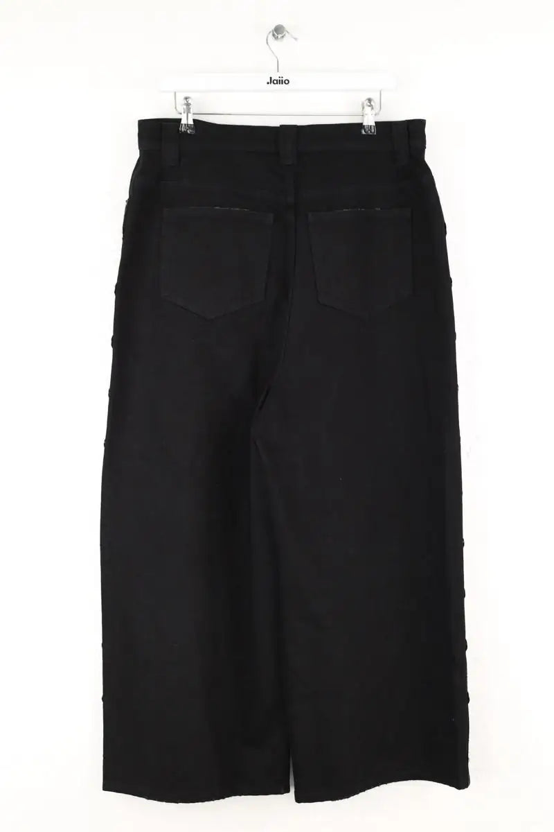 Jean large Khaite Rapton Noir en Coton