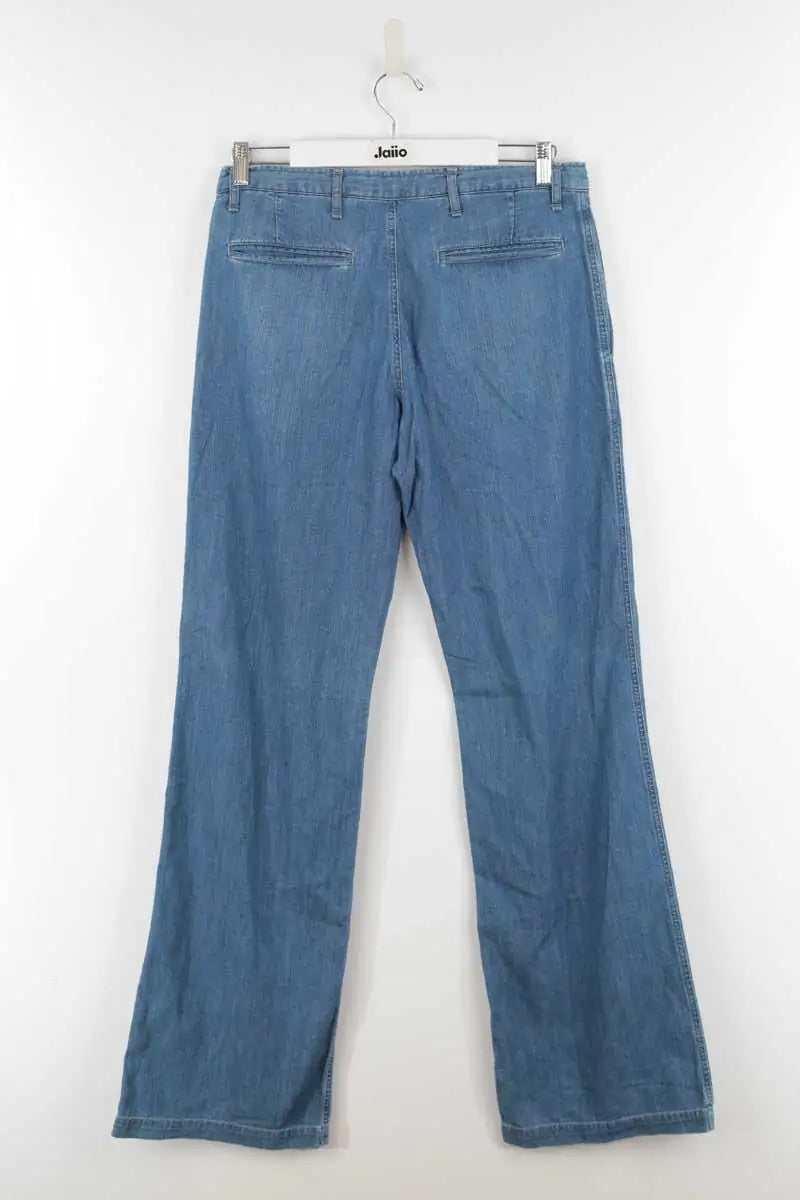 Jean large Lacoste Bleu en Coton