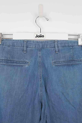 Jean large Lacoste Bleu en Coton
