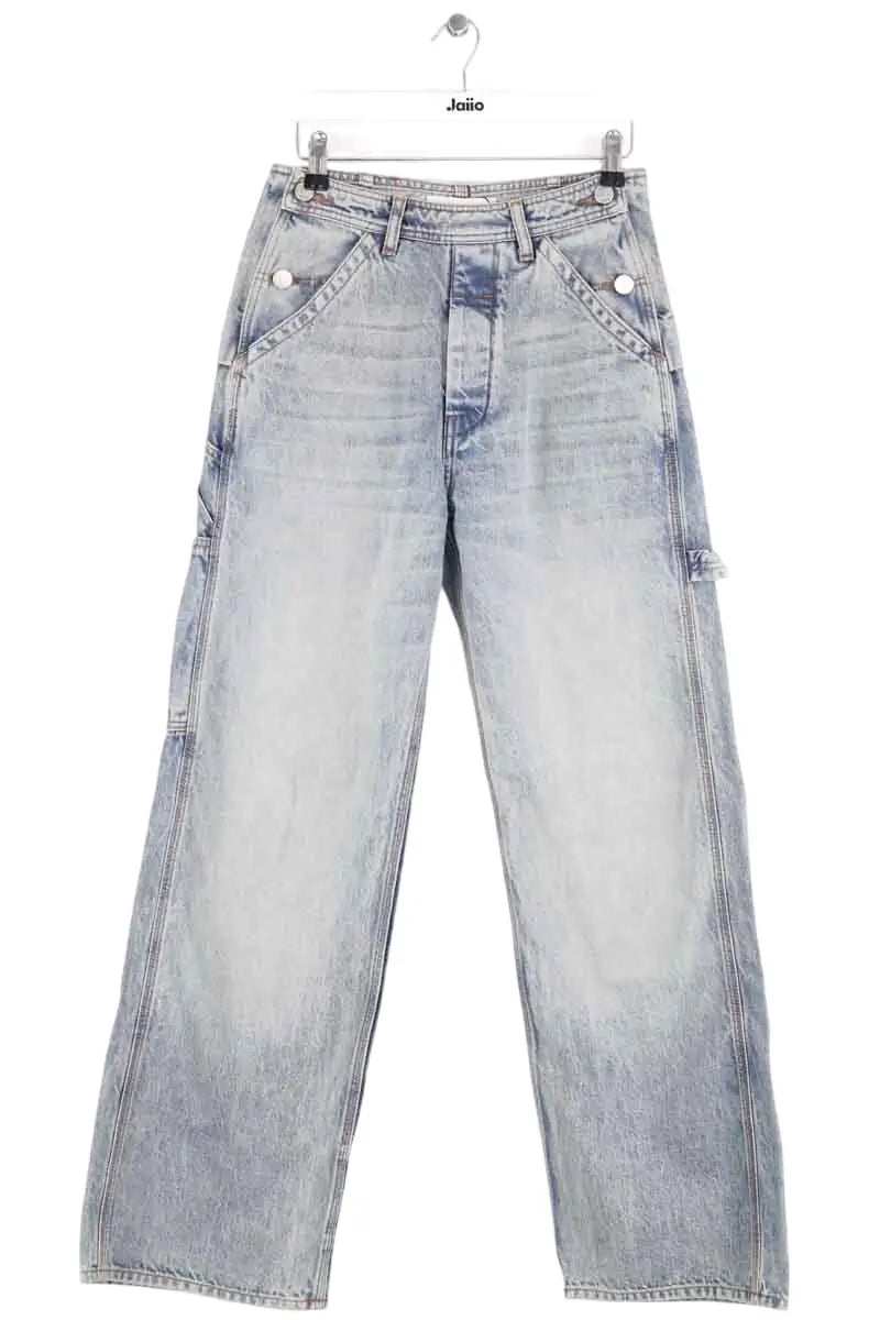 Jean large Laurence Bras Bleu en Coton, taille S - Seconde Main