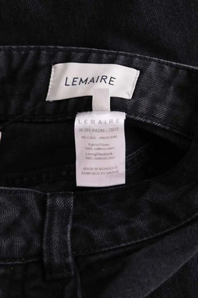 Jean large Lemaire Anthracite en Coton