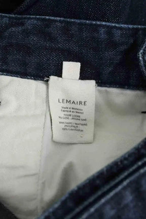 Jean large Lemaire Marine en Coton