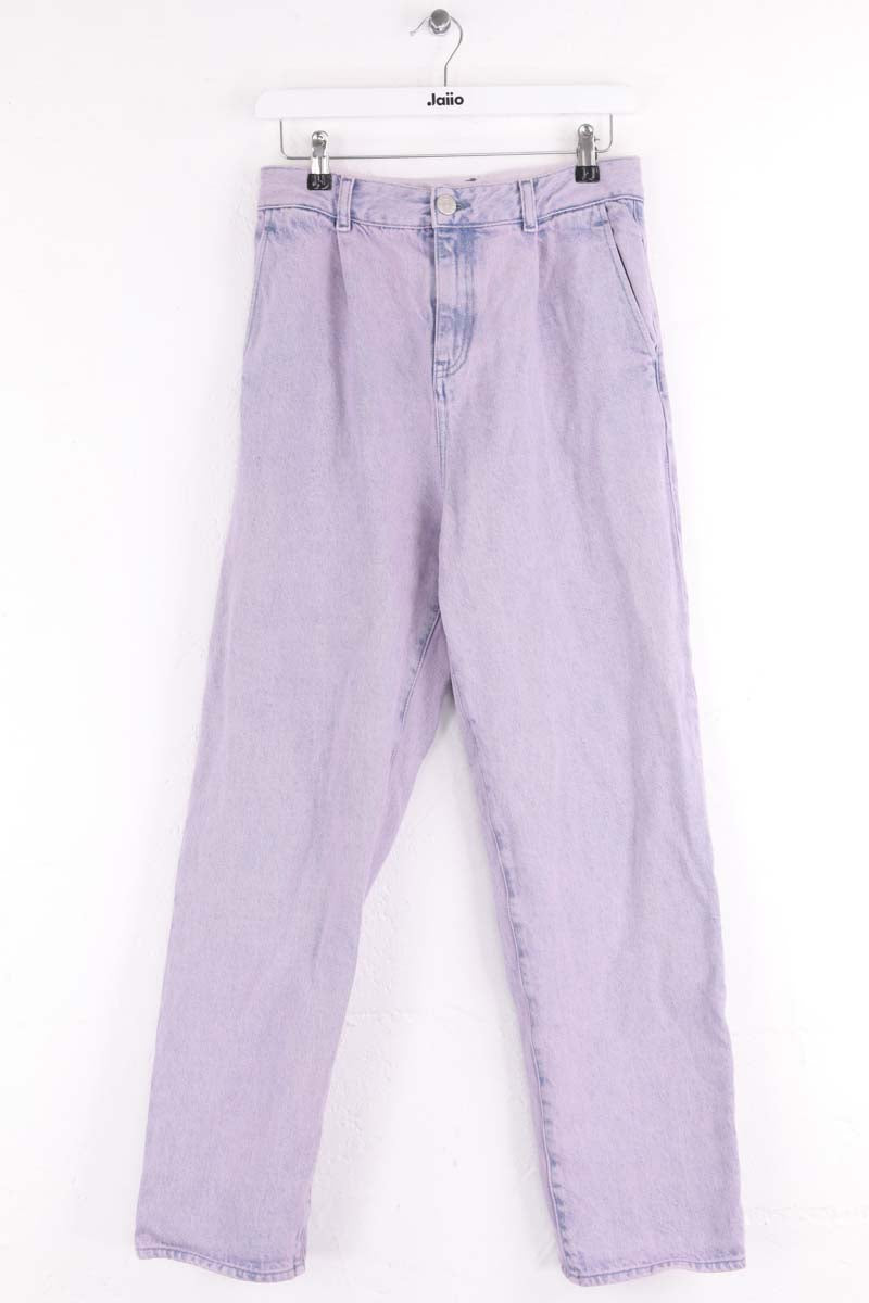 Jean large Leon & Harper Violet en Coton, taille S - Seconde Main