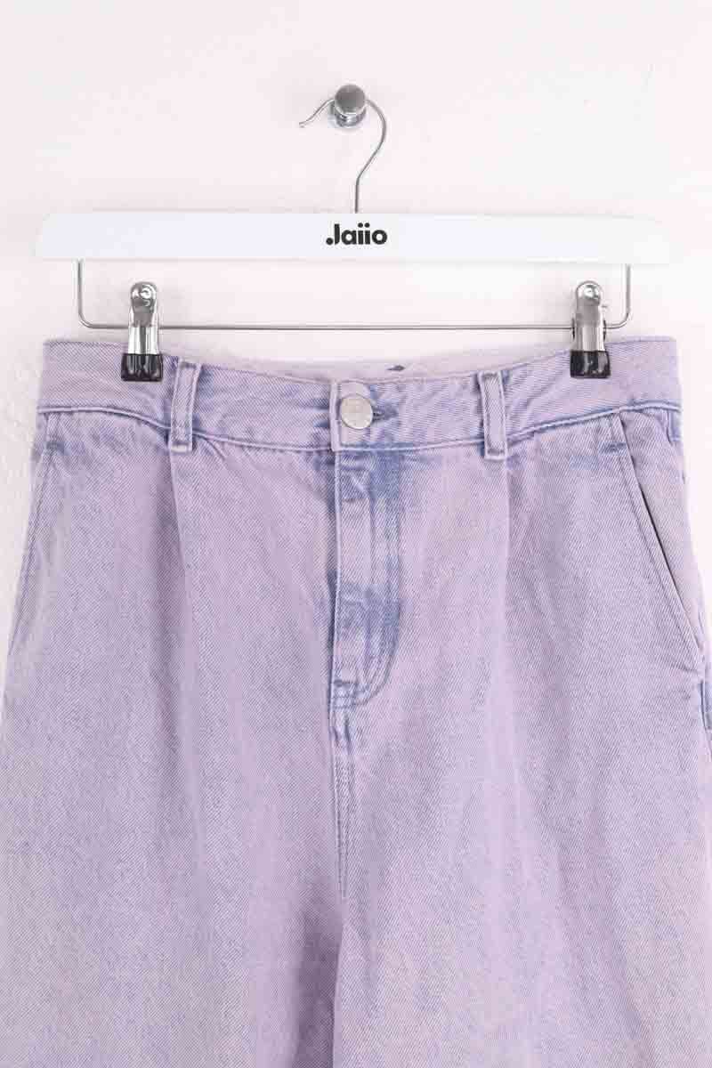 Jean large Leon & Harper Violet en Coton