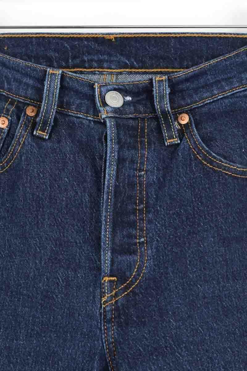 Jean large Levi's 501 Bleu en Coton