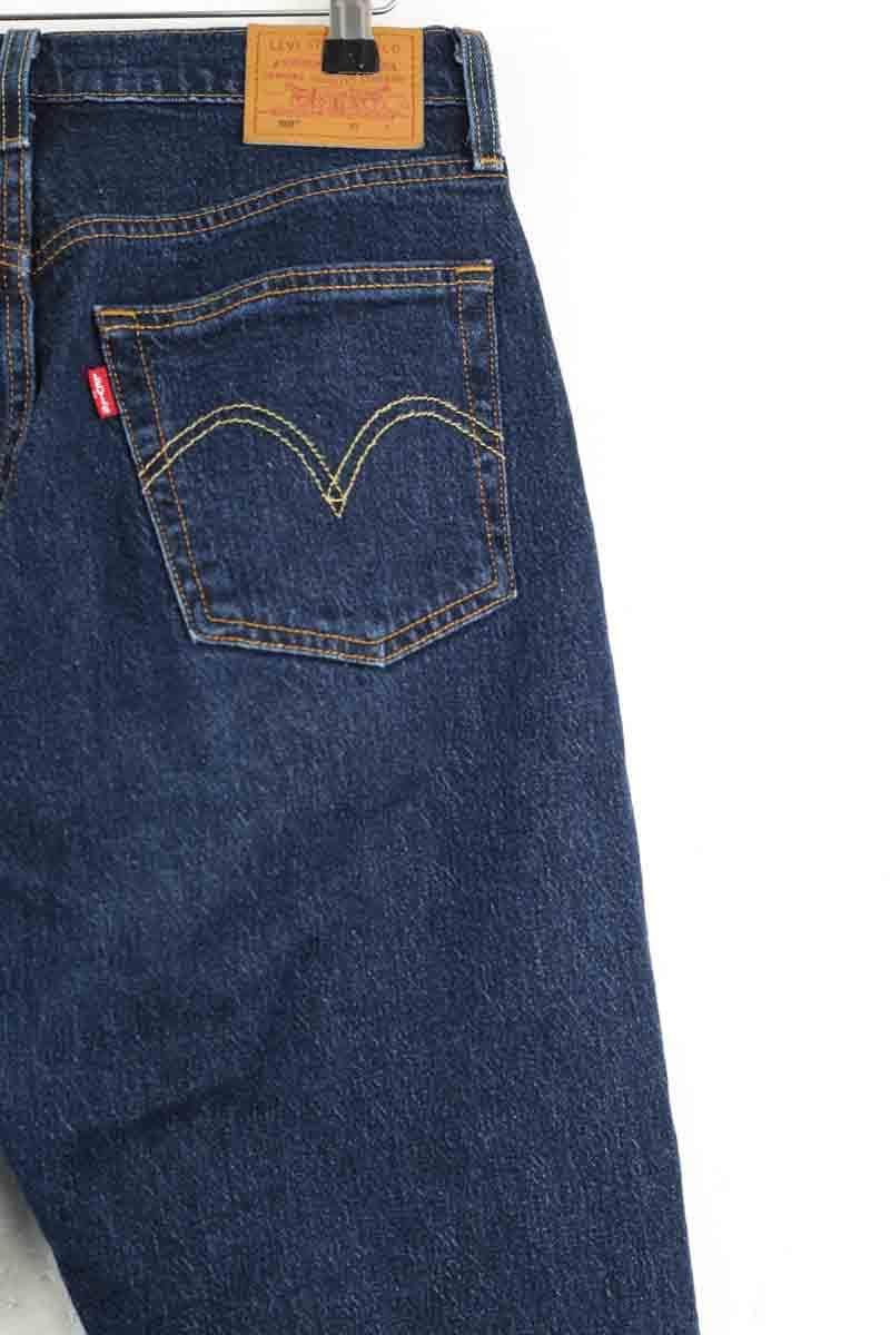 Jean large Levi's 501 Bleu en Coton