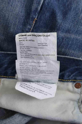 Jean large Levi's Bleu en Coton