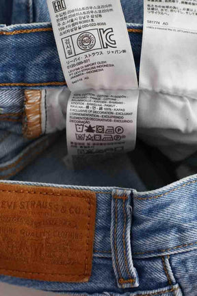 Jean large Levi's Bleu en Coton