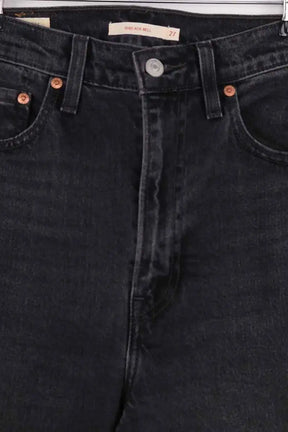 Jean large Levi's ribcage bell  Gris en Coton