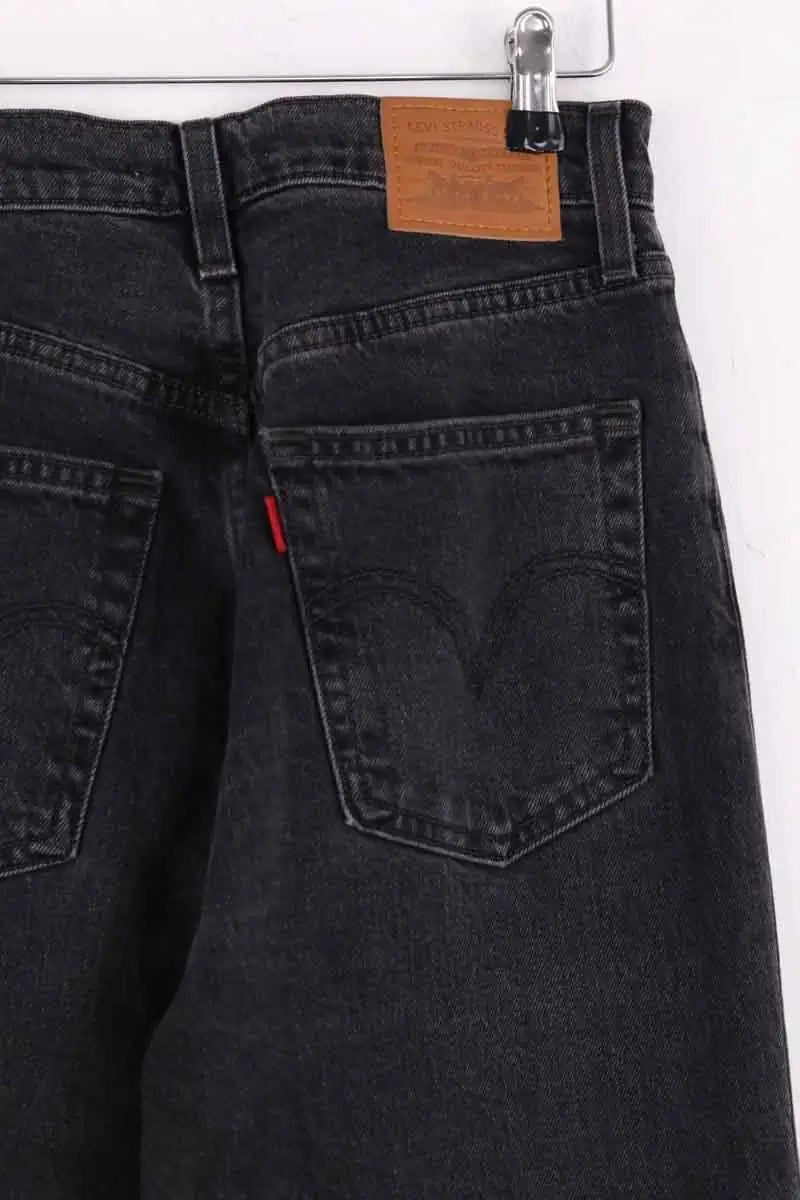 Jean large Levi's ribcage bell  Gris en Coton