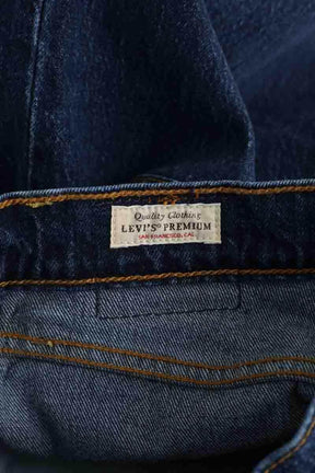 Jean large Levi's Ribcage bell Bleu en Coton