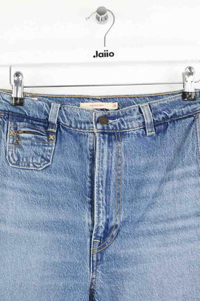 Jean large Levi's Ribcage Bell Bleu en Coton