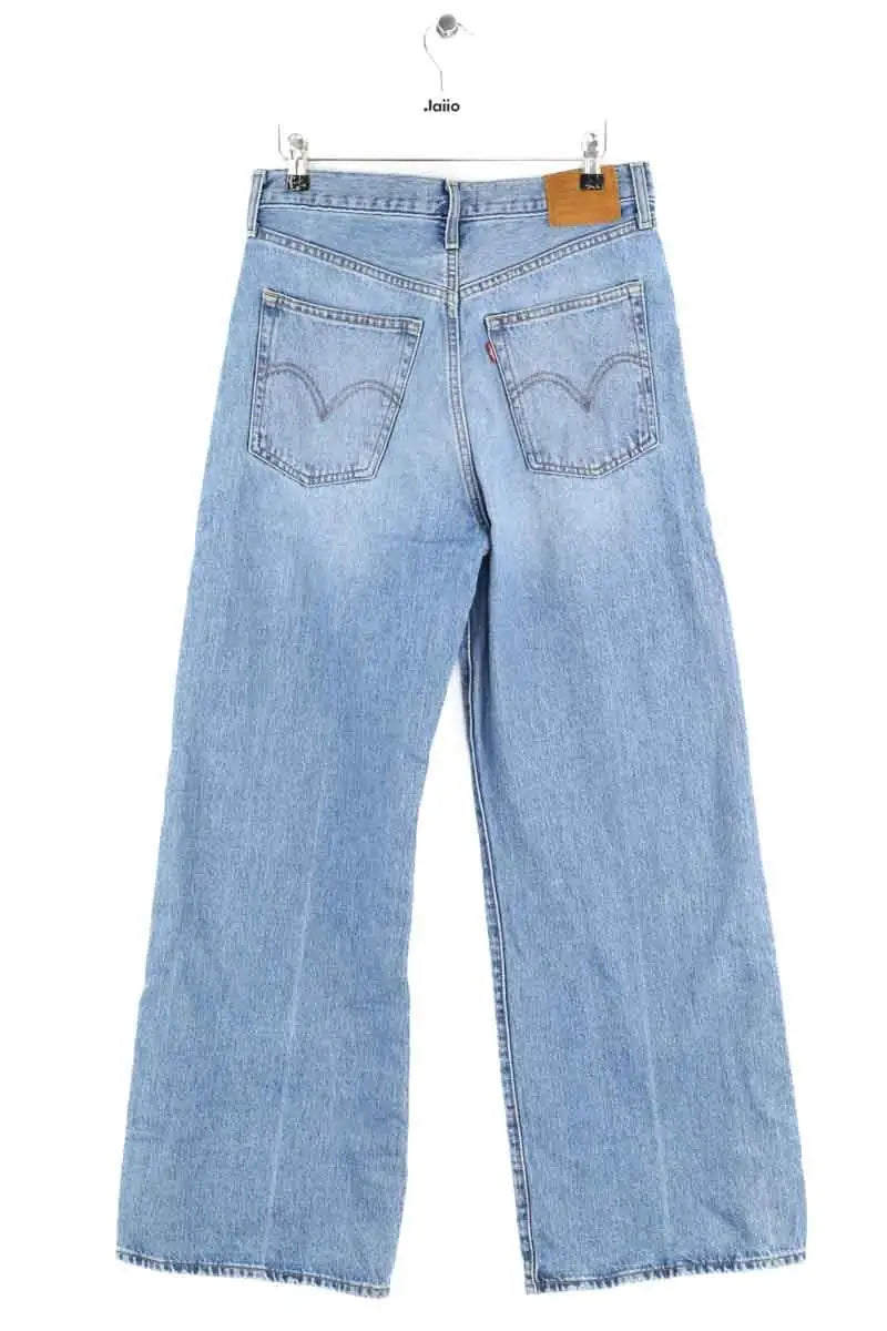 Jean large Levi's Ribcage wide leg Bleu en Coton