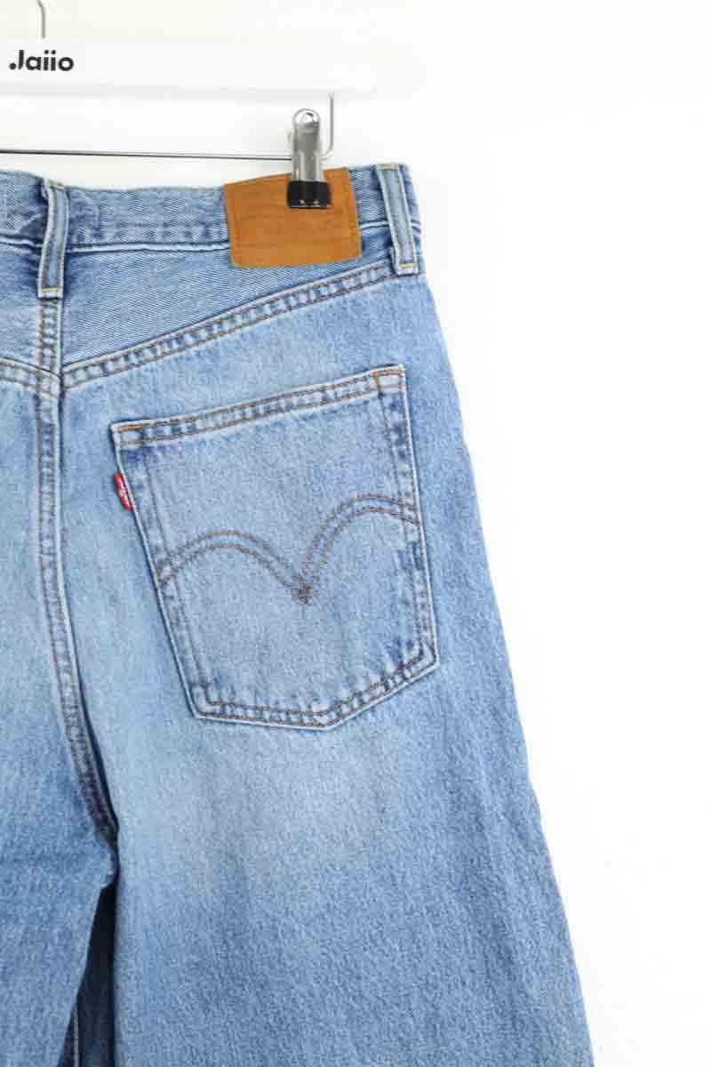 Jean large Levi's Ribcage wide leg Bleu en Coton