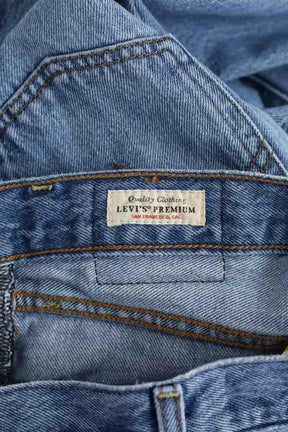 Jean large Levi's Ribcage wide leg Bleu en Coton