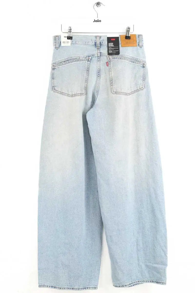 Jean large Levi's Super baggy barrel Bleu en Coton