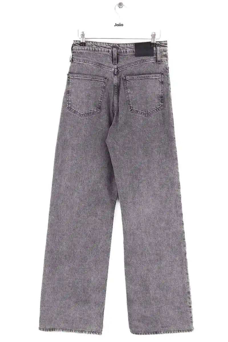 Jean large Maje Gris en Coton