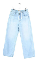 Jean large Mother Bleu en Coton, taille M - Seconde Main