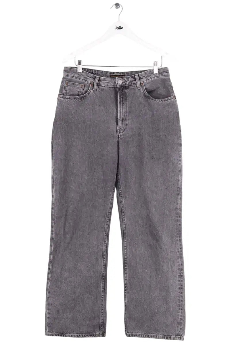 Jean large NUDIE JEANS CO Anthracite en Coton, taille XL - Seconde Main