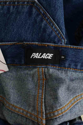 Jean large PALACE Bleu en Coton