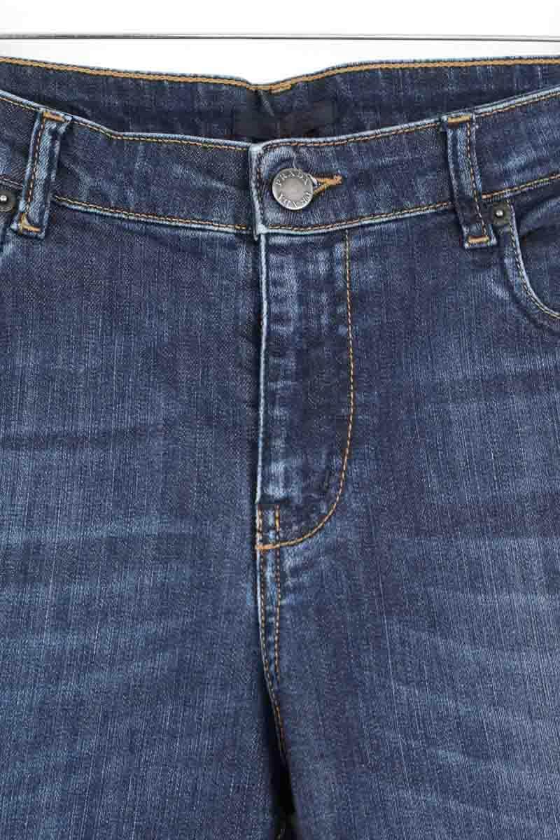 Jean large Prada Bleu en Coton