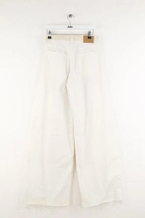 Jean large Rag & Bone Blanc en Coton
