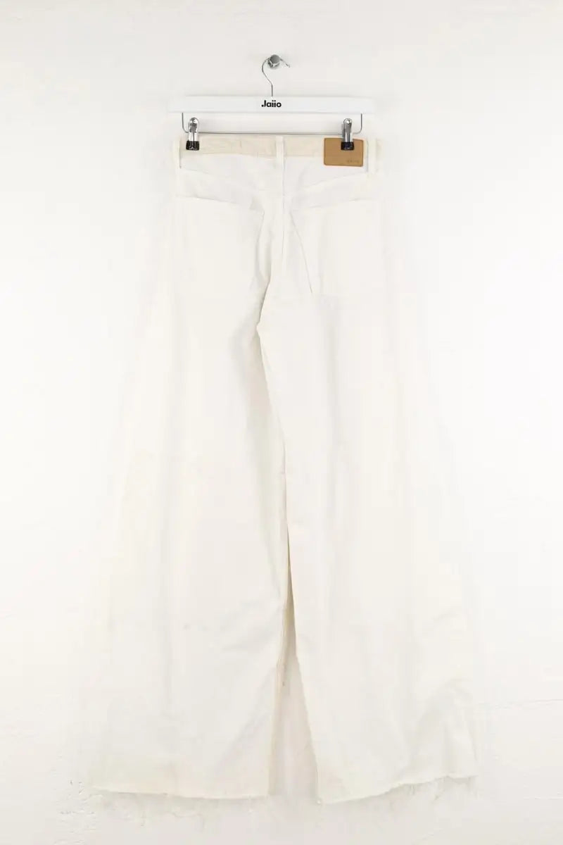 Jean large Rag & Bone Blanc en Coton