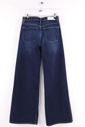 Jean large RE/DONE Bleu en Coton