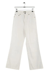 Jean large Rouje Blanc en Coton, taille XS - Seconde Main