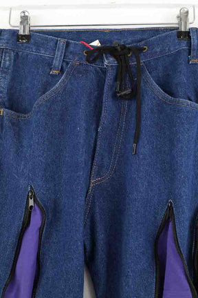 Jean large Ruta Bleu en Coton