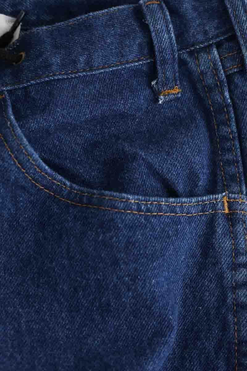 Jean large Ruta Bleu en Coton