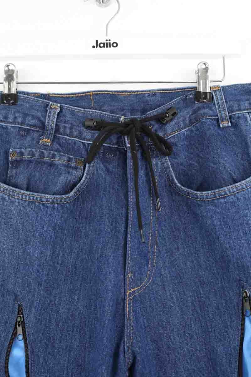 Jean large Ruta Bleu en Coton